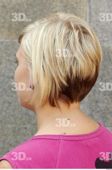 Hair Woman White Chubby