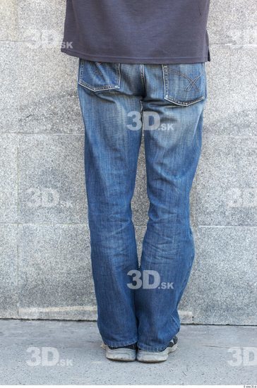 Leg Head Man Casual Jeans Slim Street photo references