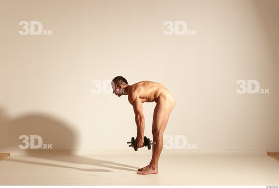 Whole Body Man Animation references White Nude Athletic