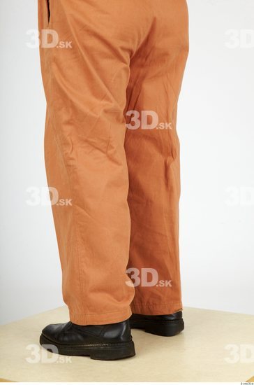 and more Calf Whole Body Man Casual Trousers Chubby Studio photo references