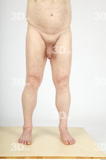 and more Leg Whole Body Man Nude Casual Chubby Studio photo references