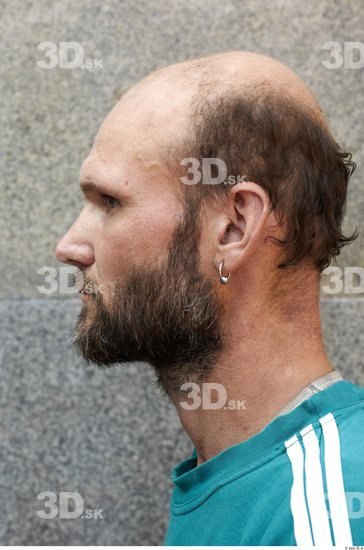 Head Man White Jewel Slim Bearded
