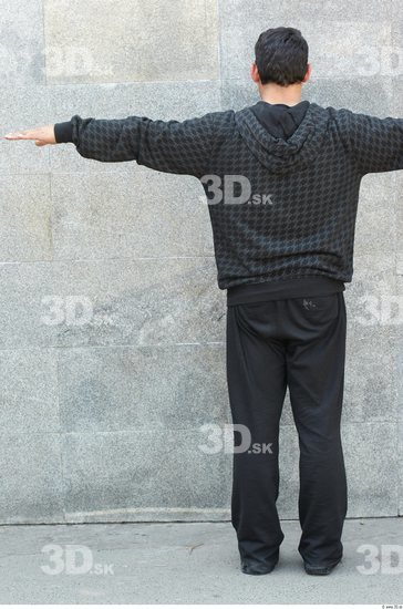 Whole Body Man T poses White Sports Athletic