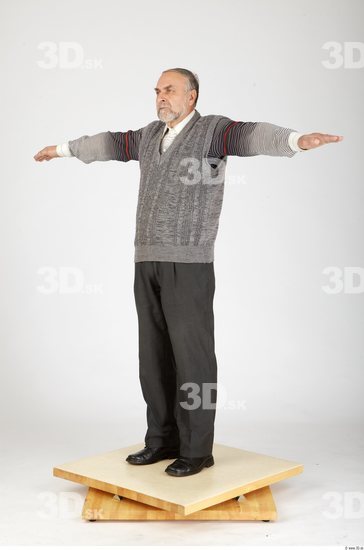 Whole Body Man T poses Casual Chubby Studio photo references