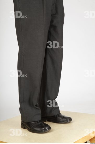 Calf Whole Body Man Casual Trousers Chubby Studio photo references