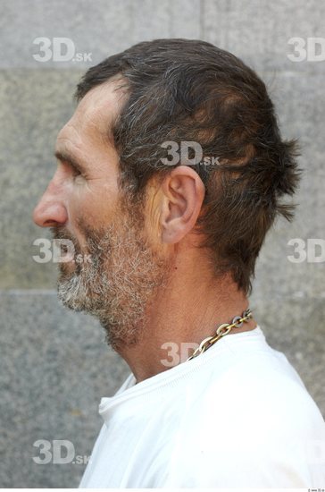 Head Man White Slim Bearded