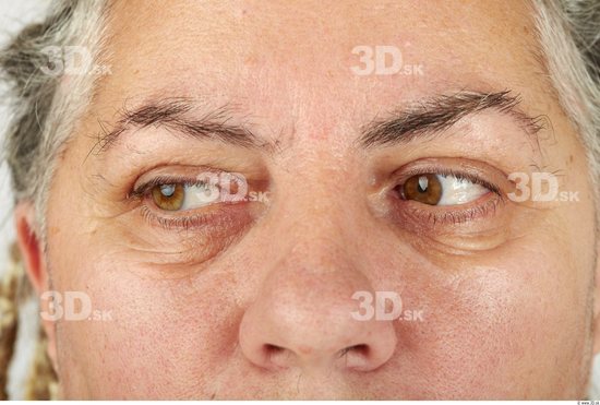 Eye Whole Body Woman Casual Overweight Studio photo references