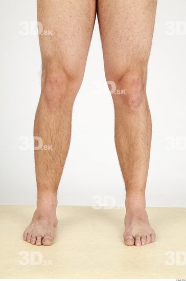 Calf Whole Body Man Nude Casual Slim Studio photo references