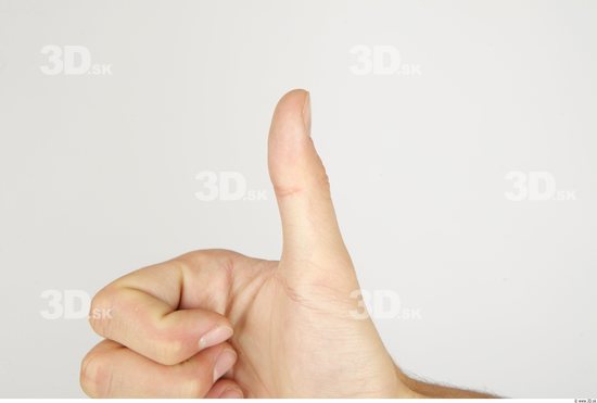 Fingers Whole Body Man Casual Slim Studio photo references