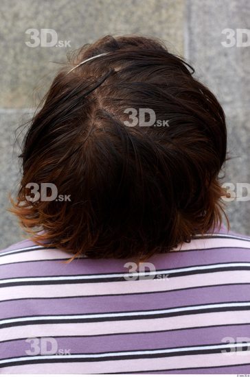 Hair Woman White Overweight