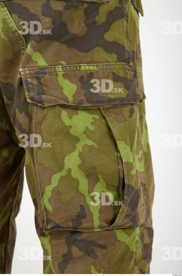 Thigh Whole Body Man Army Trousers Athletic Studio photo references