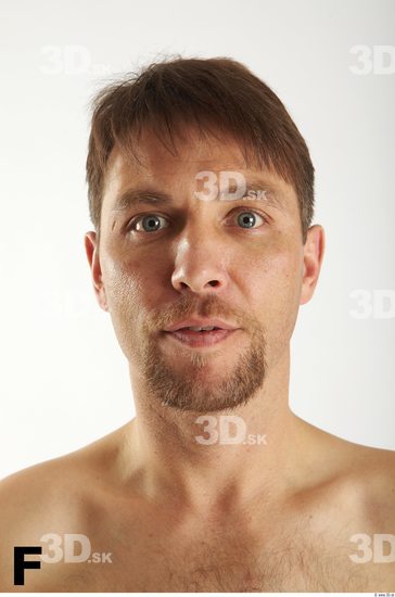 Face Phonemes Man White Athletic Bearded