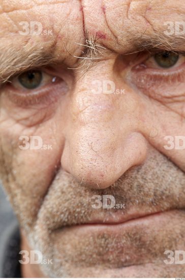 Nose Head Man Athletic Average Wrinkles Street photo references