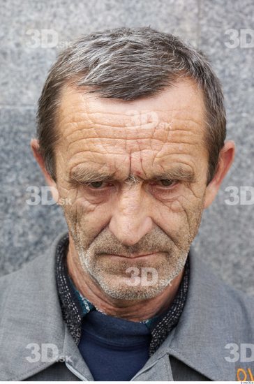 Head Man Athletic Average Wrinkles Street photo references