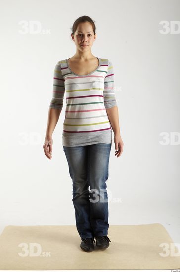 Whole Body Woman Animation references White Casual Slim