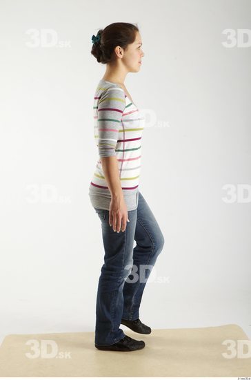 Whole Body Woman Animation references White Casual Slim