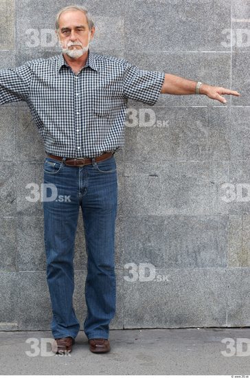 Whole Body Head Man Woman T poses Casual Slim Average Street photo references