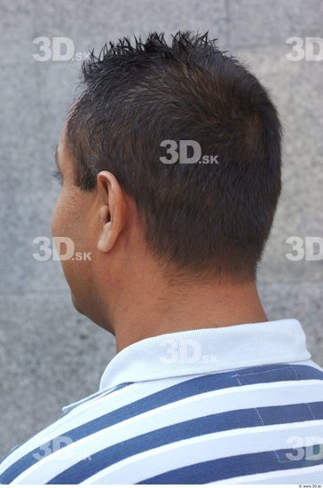 Head Hair Man Casual Slim Overweight Street photo references