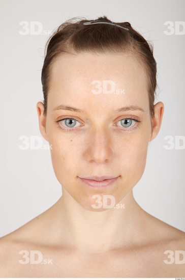 Whole Body Head Woman Sports Slim Studio photo references