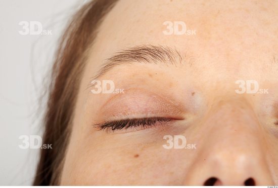 Eye Whole Body Woman Sports Slim Studio photo references