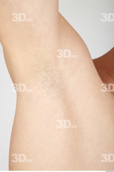 Whole Body Underarm Man Nude Casual Slim Studio photo references