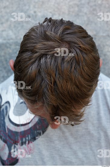 Head Hair Man Casual Slim Athletic Street photo references