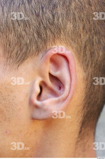 Ear Head Man Casual Slim Street photo references