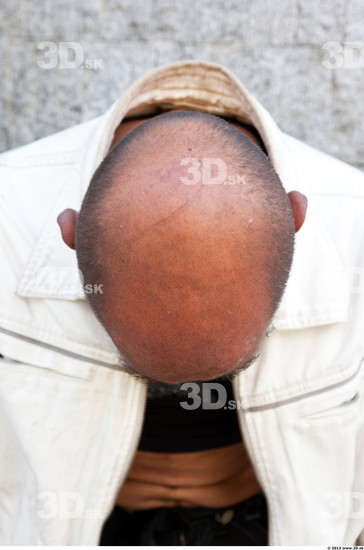 Head Hair Man Casual Slim Bald Street photo references