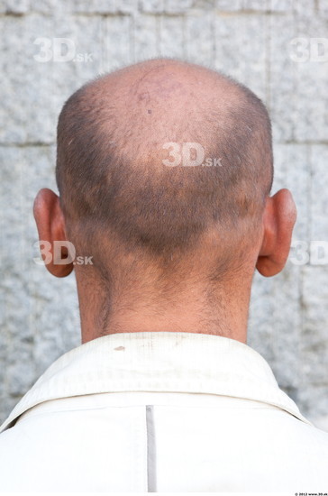 Head Man Casual Slim Bald Street photo references