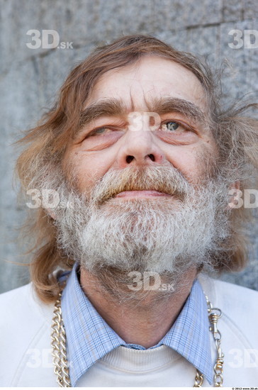 Head Man Casual Slim Bearded Street photo references