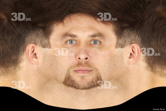 Head Man White Head textures Bearded