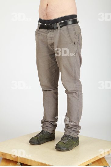 Leg Whole Body Man Casual Trousers Average Studio photo references