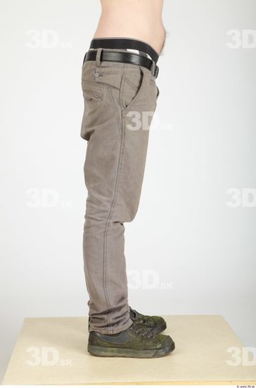 Leg Whole Body Man Casual Trousers Average Studio photo references