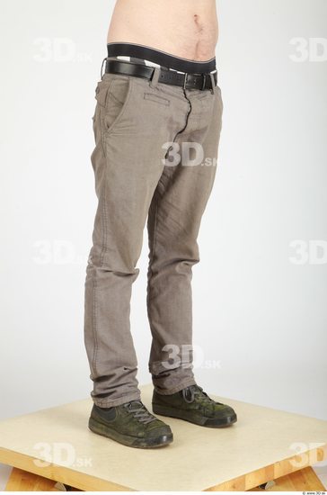 Leg Whole Body Man Casual Trousers Average Studio photo references