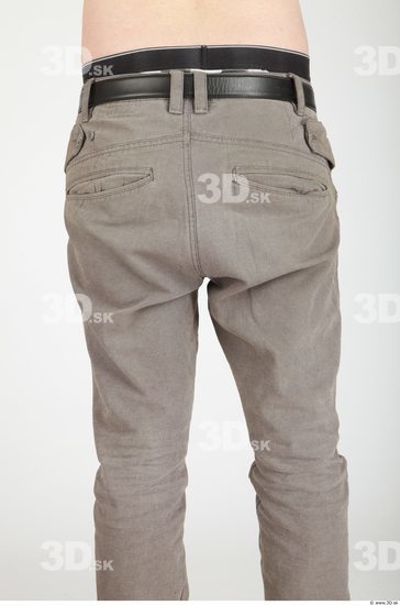 Thigh Whole Body Man Casual Trousers Average Studio photo references