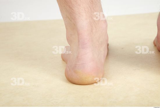 Foot Whole Body Man Nude Casual Average Studio photo references