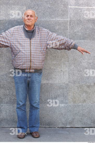 Whole Body Head Man Woman T poses Casual Average Chubby Street photo references