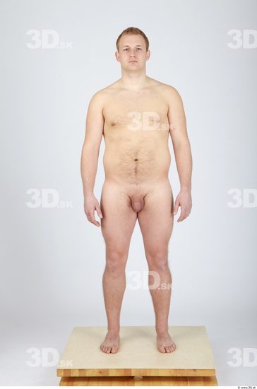 Whole Body Man Nude Casual Chubby Studio photo references