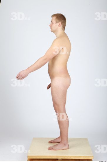 Whole Body Man Nude Casual Chubby Studio photo references