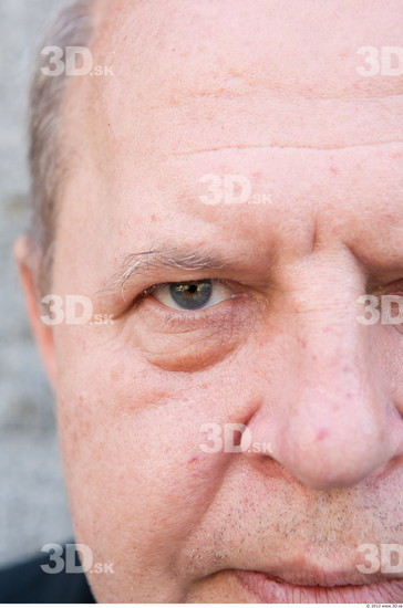 Eye Man White Overweight