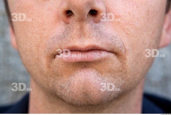 Mouth Man White Average