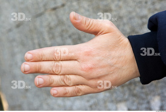 Hand Man White Average