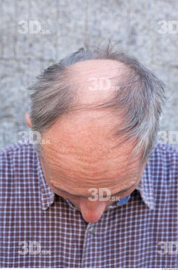 Head Man White Slim Bald