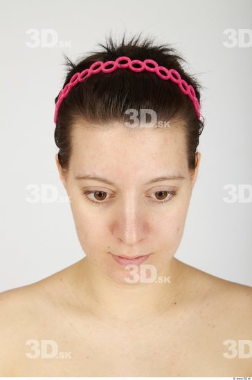 Whole Body Head Woman Casual Pregnant Studio photo references