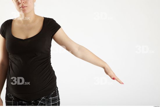 Arm Woman Animation references White Casual Pregnant Top