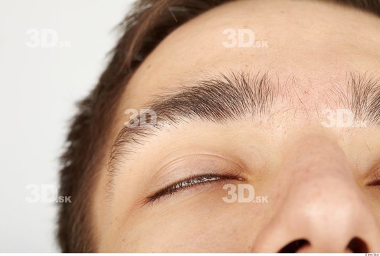 Eye Whole Body Man Casual Athletic Studio photo references