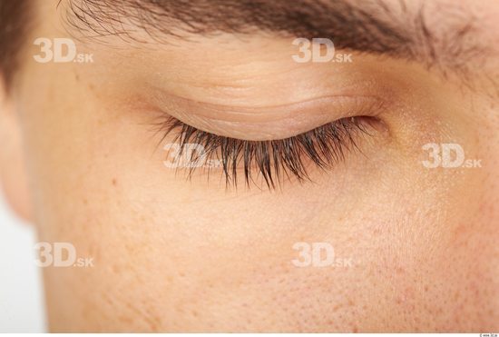 Eye Whole Body Man Casual Athletic Studio photo references