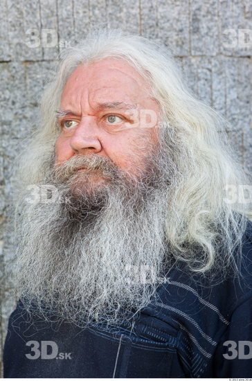 Head Man Casual Slim Overweight Bearded Street photo references