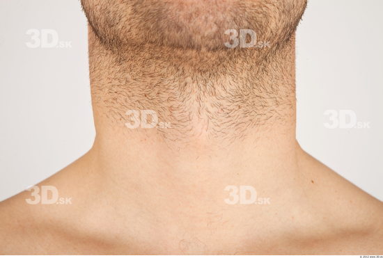 Neck Whole Body Man Nude Casual Average Studio photo references