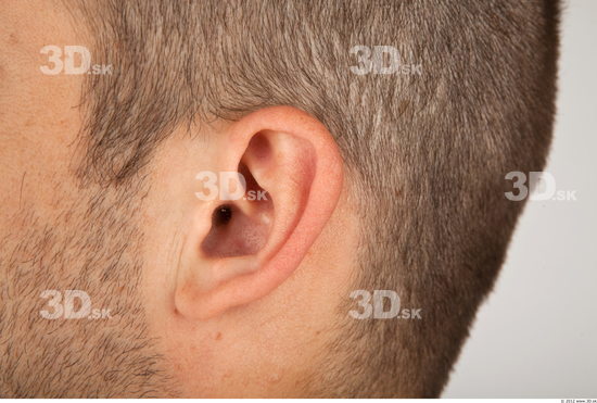 Ear Whole Body Man Casual Average Studio photo references